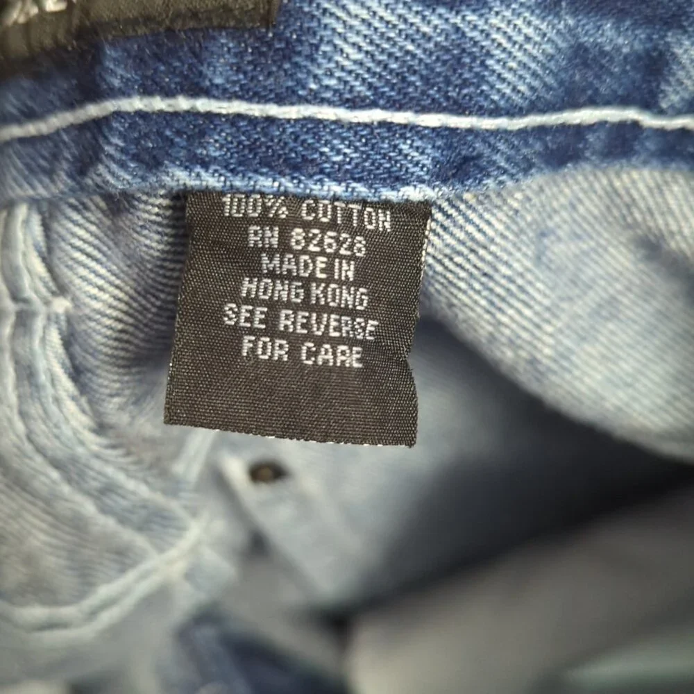 Southpole Jeans Men's 34 Fits 32x31 Blue Baggy Carpenter Authentic Collection